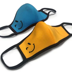 Маски защитные: маска смайлик 2 неопрен